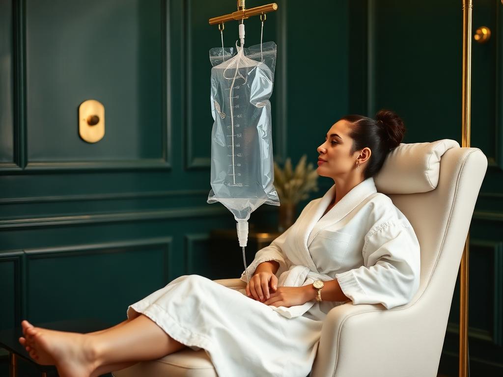 IV Drip Therapy treatment at Livera Clinic